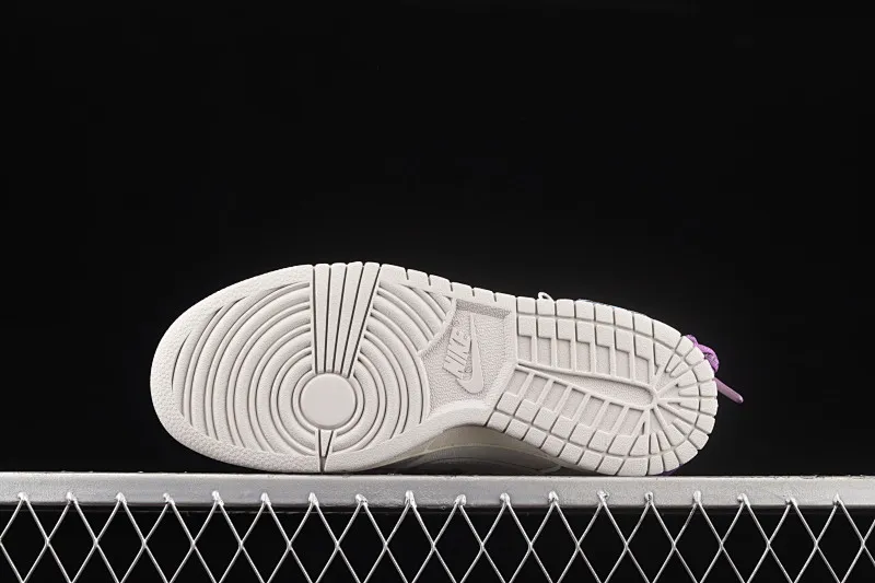 All Categories Nk SB Dunk Series Nk SB Dunk Low Low-top sneakers Pure original version OF x Nk Dunk Low OW Gray SB smashed backboard fashion casual sneakers DM1602-107